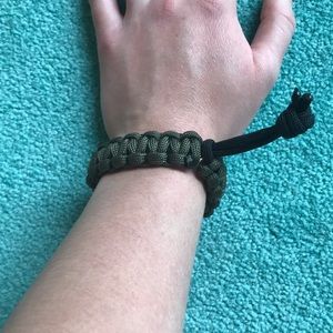 Paracord Survivalist bracelet! Handmade by me!